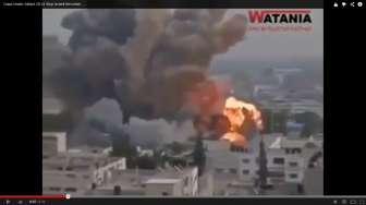 Video: Militer Israel Bombardir Kota Gaza