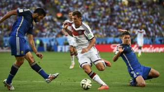 Babak I: Jerman 0, Argentina 0