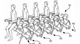 Inilah Rancangan Tempat Duduk Pesawat Masa Depan
