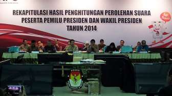 Foto:  Rekapitulasi Pilpres 2014