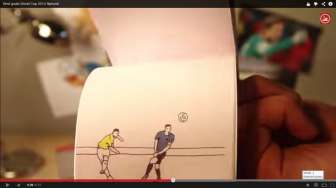 Video: Gol-gol Terbaik Samba 2014 dalam "Flipbook"