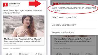 Facebook Kini Punya Fitur "Save" Untuk Simpan Tautan Favorit