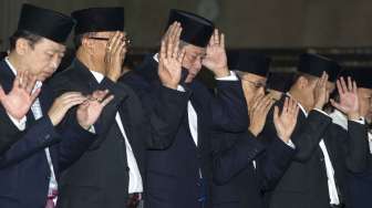 Foto: SBY Salat Id di Istiqlal