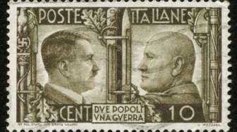 Hitler dan Mussolini Muncul di Wadah Krim Kopi