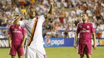 Totti Bawa Roma Tekuk Madrid 