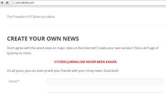 Situs Portal Berita Palsu Sudah Berganti Nama