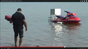 Video:  Di Michigan, Pizza Dikirim Pakai Jet Ski 