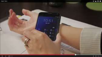 Video: Motorola Kembangkan Sistem Pengamanan Ponsel dengan Tato Digital