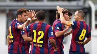 Barcelona Permalukan HJK Helsinki 6-0