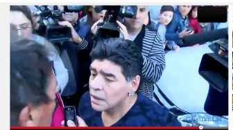 Video: Maradona Tampar Wartawan