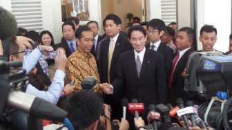 Foto: Fumio Kishida Temui Jokowi