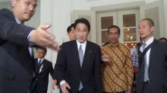 Menlu Jepang Kunjungi Jokowi Bahas Investasi