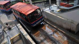 Foto: Terminal Manggarai Tak Terawat