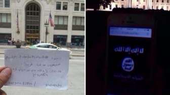 Foto Bendera ISIS di Depan Gedung Putih Beredar di Internet