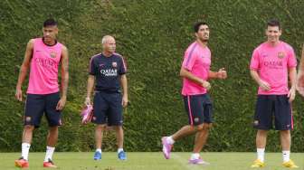 Neymar dan Xavi Siap Tampil Lawan Leon 