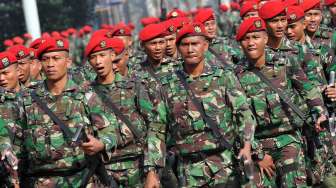 Foto: Apel Gabungan TNI