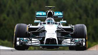 Rosberg dan Hamilton Bergantian Pimpin Latihan GP Belgia