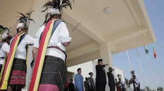 Kunjungan resmi kenegaraan Presiden SBY ke Dili, Timor Leste, Selasa (26/8). [Rumgapres/Abror]