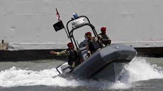 Foto: Sambut Satgas RIMPAC 2014