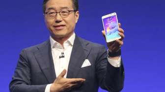 Samsung Luncurkan Galaxy Note 4 dengan Layar QHD