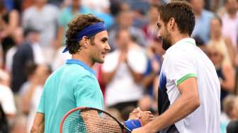 Tumbangnya Djokovic dan Federer di Semifinal US Open