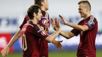 Dua Gol Bunuh Diri Bantu Rusia Bantai Liechtenstein