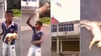 Video Bocah Menyiksa Anjing Hingga Mati Menuai Kecaman