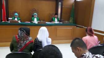 Marshanda menghadiri sidang lanjutan cerai dengan Ben Kasyafani di Pengadilan Negeri Jakarta Pusat, Selasa (9/9). [suara.com/Ismail]