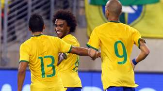 Gol Tunggal Willian Bawa Brasil Tekuk Ekuador 