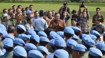 Foto: SBY Ucapkan Terima Kasih