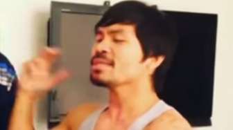 Video: Manny Pacquiao Nyanyi Lagu Film Frozen