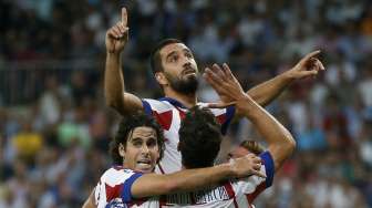 Turan Bawa Atletico Taklukkan Madrid di Bernabeu 