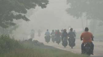 Akibat Kabut Asap, 538 Warga Riau Menderita Pneumonia