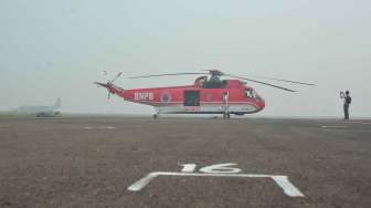 Kabut Asap, Helikopter Menteri Batal Mendarat di Pulang Pisau
