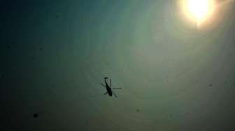 Helikopter Water Bombing Bantuan BNPB Akhirnya Tiba di Riau