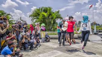 Serunya Belajar Foto Melayang di Komunitas Levitasihore