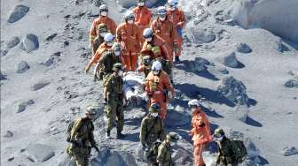 Gunung di Jepang Erupsi, 30 Orang Tewas