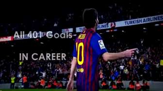 Anda Pengagum Messi, Ini 401 Gol-nya untuk Anda