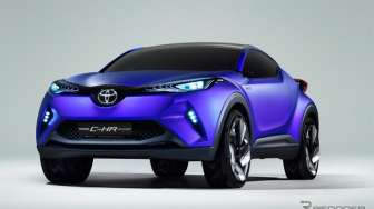 Toyota Perkenalkan C-HR di Paris Motor Show