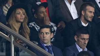 Ada Beyonce dan Beckham di Kemenangan Paris St Germain  