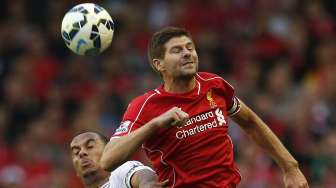 Liverpool Kalah, Steven Gerrard Marah