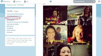 #SaveCeuPopong Rajai Twitter Indonesia