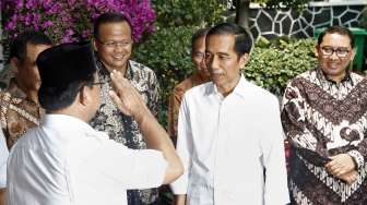 Ini Pernyataan Lengkap Prabowo saat Ditemui Jokowi
