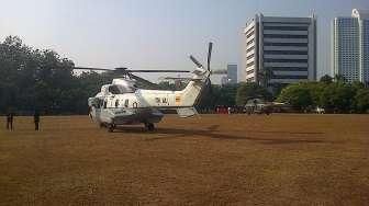 Helikopter Berseliweran di Langit Jakarta Sepanjang Pagi Ini