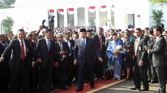 SBY Tinggalkan Istana