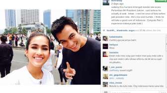 Baim Wong dan Elfira Loy Sudah Temu Keluarga