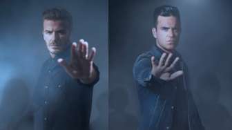 David Beckham Bekerjasama Dengan Robbie Williams