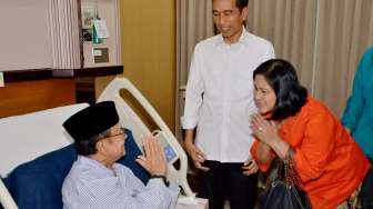 Presiden Jokowi Kunjungi Habibie