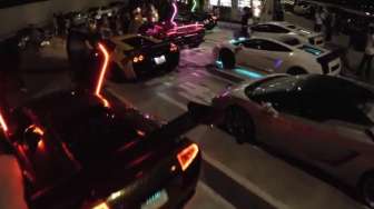 Balap Liar Jepang seperti Film "Fast And Furious"