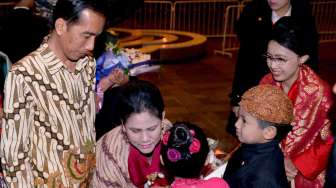 Presiden Jokowi Tiba di Beijing